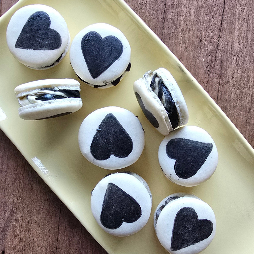 12 Custom Macarons