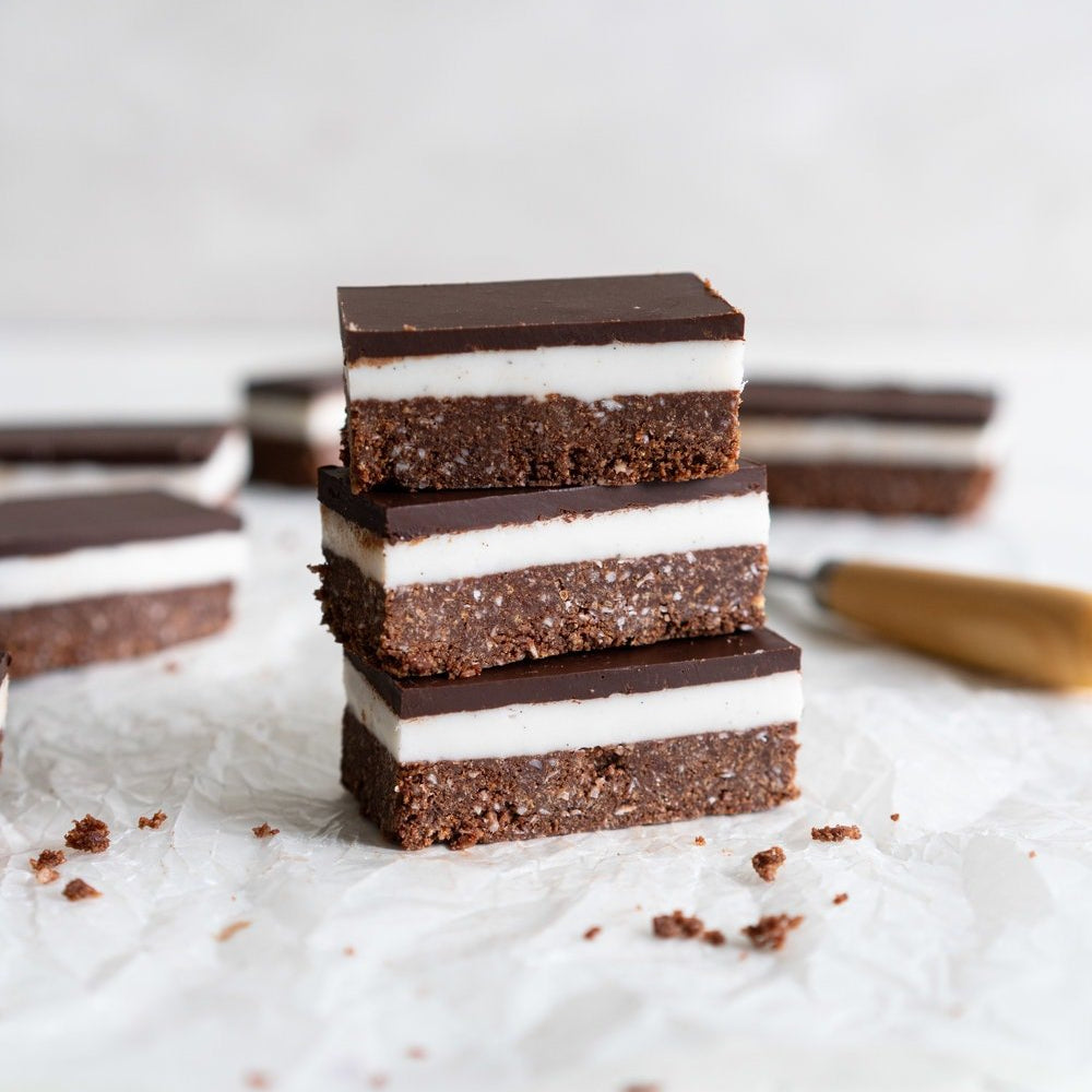 Chocolate Peppermint Slice